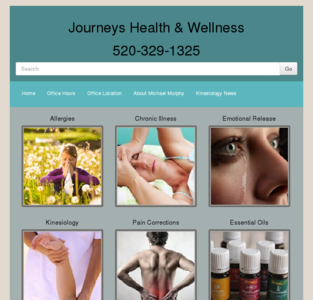 Journeys Health Wellness Tucson clinic 5151 n oracle rd Kinesiology Massage Radiokinesis