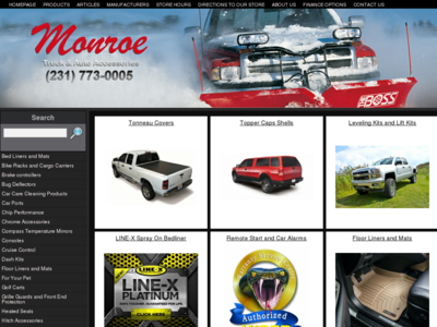 Monroe Truck & Auto Accessories Muskegon MI (231) 773-0005