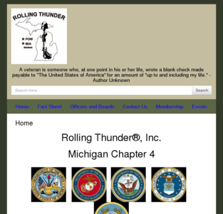 Rolling Thunder Inc. Michigan Chapter 4